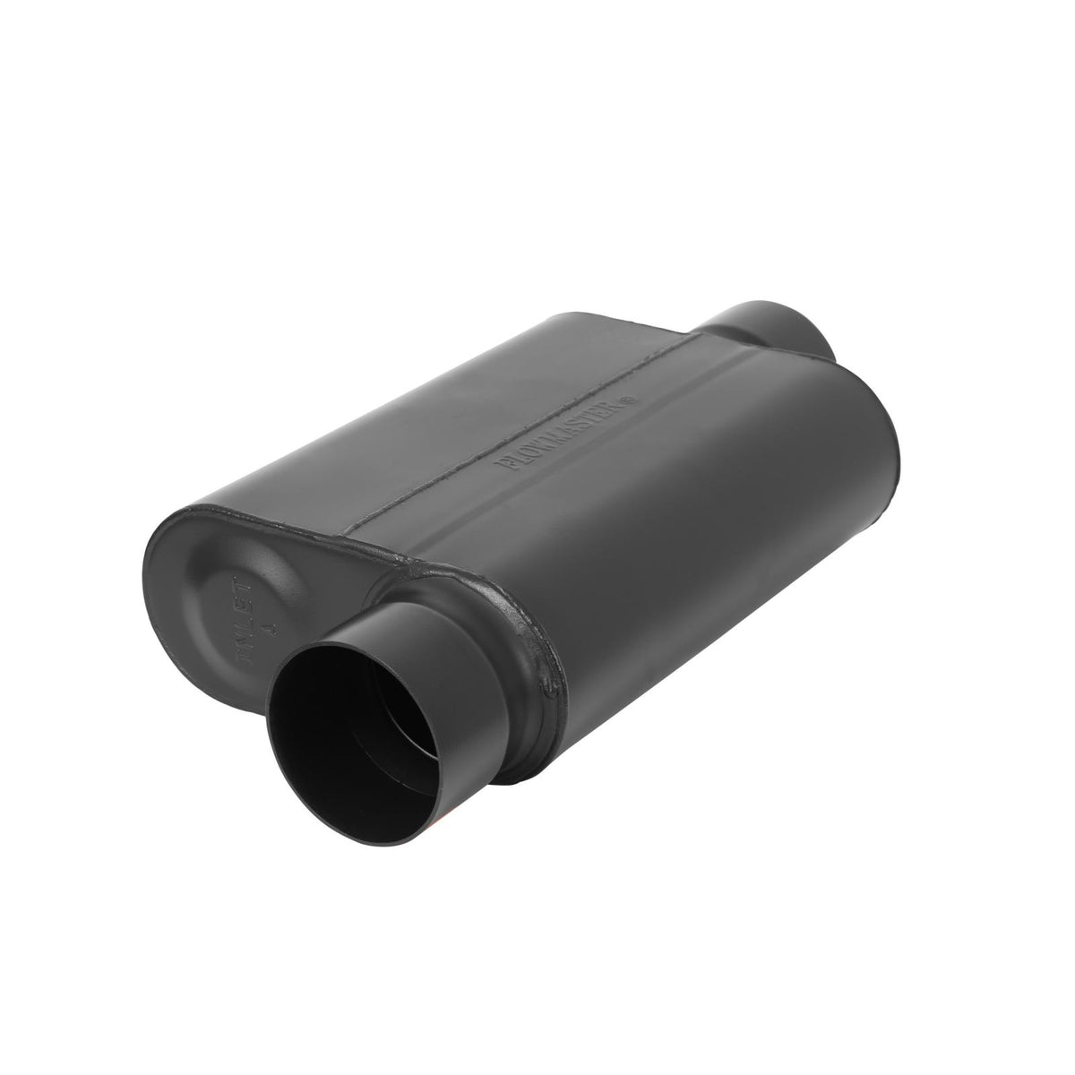 Flowmaster 8435419 - 40 Series Delta Force Race Muffler 40 Series Race Muffler 409SS 3.50 Offset In 3.50 Center Out -Aggressive Sound Flowmaster 1