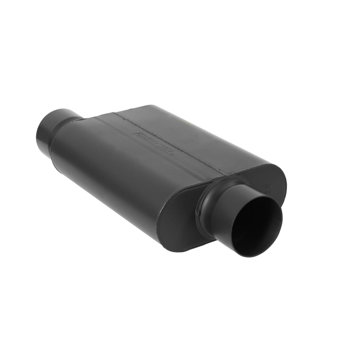 Flowmaster 8435419 - 40 Series Delta Force Race Muffler 40 Series Race Muffler 409SS 3.50 Offset In 3.50 Center Out -Aggressive Sound Flowmaster 2