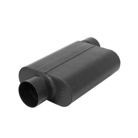 Flowmaster 8435419 - 40 Series Delta Force Race Muffler 40 Series Race Muffler 409SS 3.50 Offset In 3.50 Center Out -Aggressive Sound Flowmaster 3