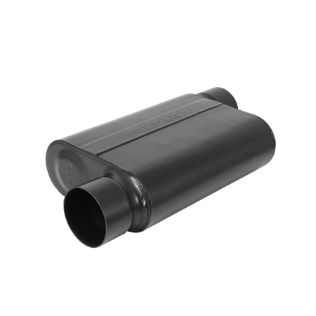 Flowmaster 8435439 - 40 Series Delta Force Race Muffler 40 Series Race Muffler 409SS 3.50 Offset In 3.50 Offset Out -Aggressive Sound Flowmaster 2