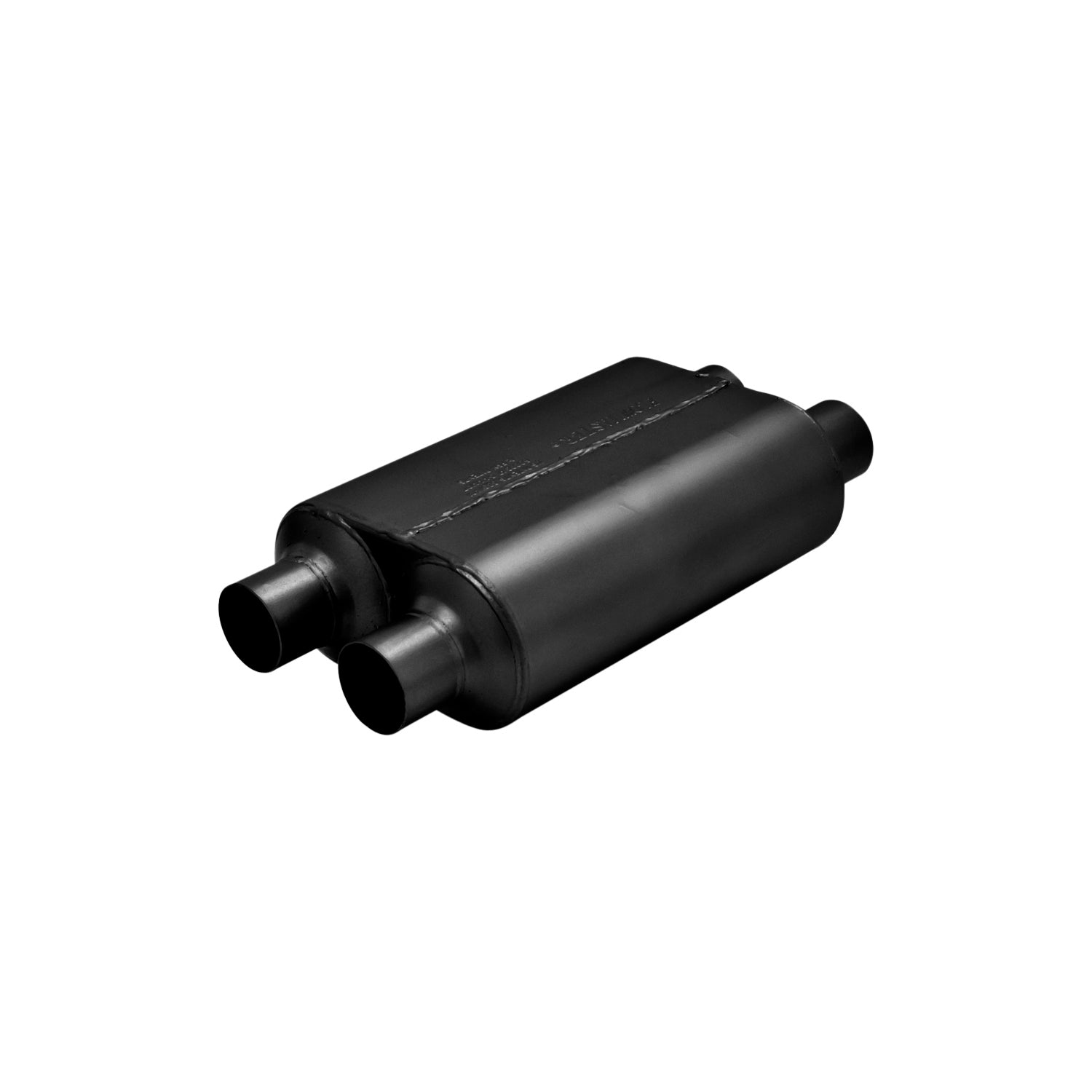 Flowmaster 8525454 - Super 40 Series Chambered Muffler Super 40 Stainless Steel 2.50 Dual In 2.50 Dual Out Aggressive Sound Flowmaster 1