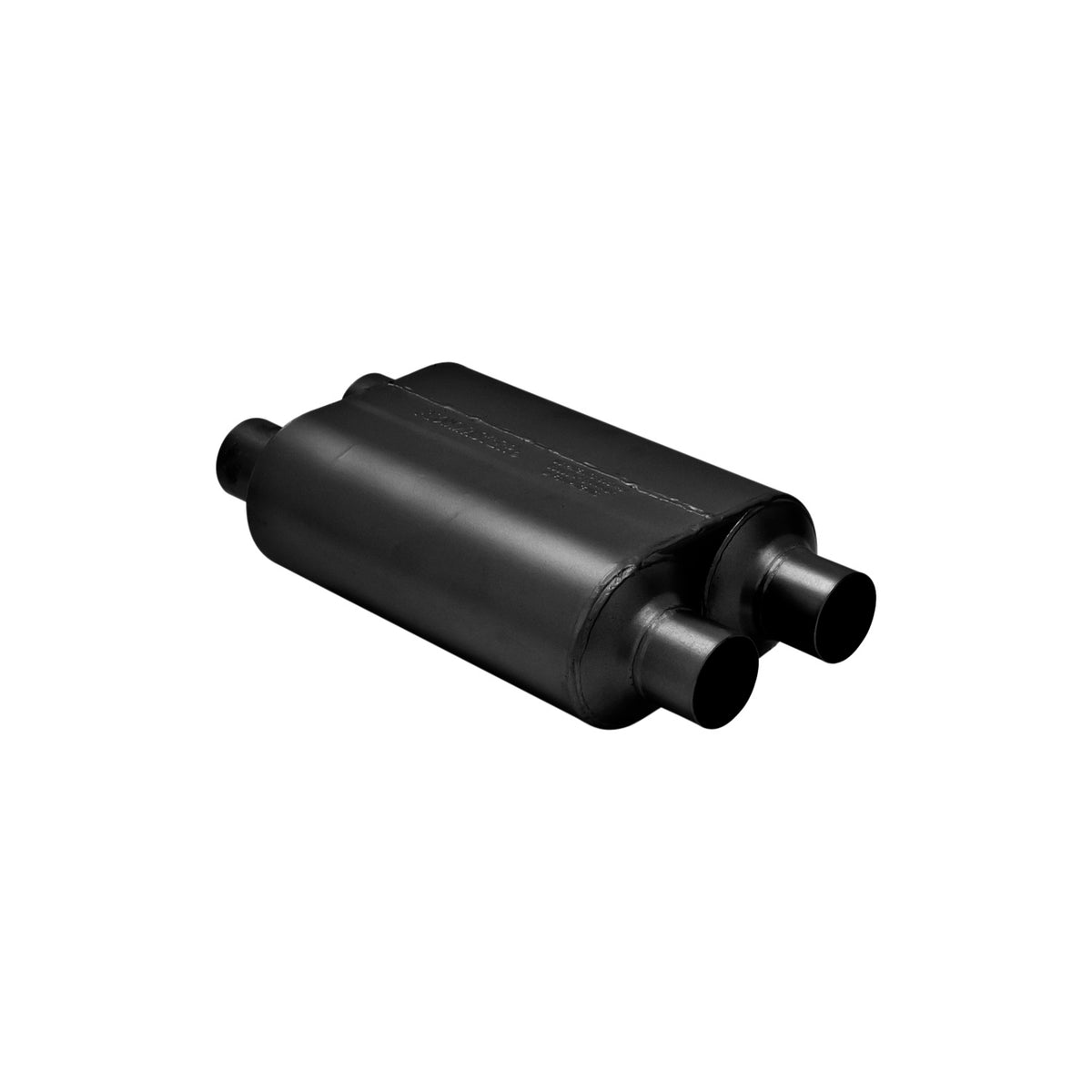 Flowmaster 8525454 - Super 40 Series Chambered Muffler Super 40 Stainless Steel 2.50 Dual In 2.50 Dual Out Aggressive Sound Flowmaster 2