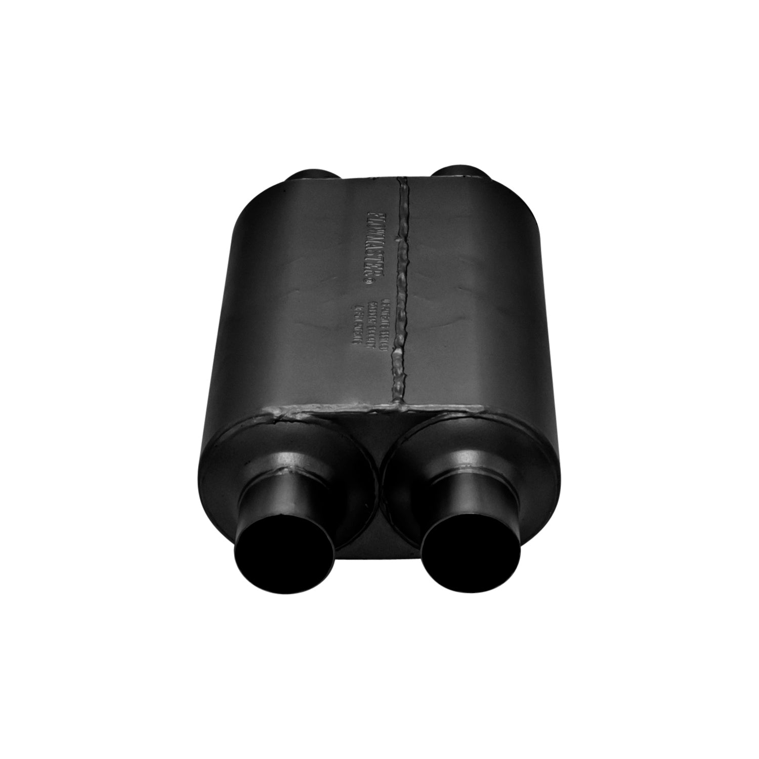 Flowmaster 8525454 - Super 40 Series Chambered Muffler Super 40 Stainless Steel 2.50 Dual In 2.50 Dual Out Aggressive Sound Flowmaster 3