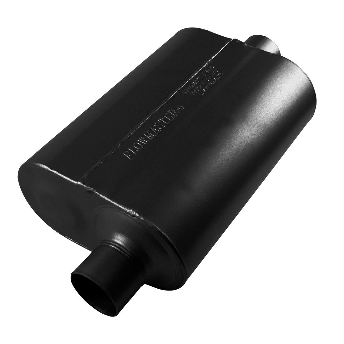 Flowmaster 852546 - Super 40 Series Chambered Muffler Super 40® Stainless Steel 2.50 Offset In 2.50 Center Out Aggressive Sound Flowmaster 5