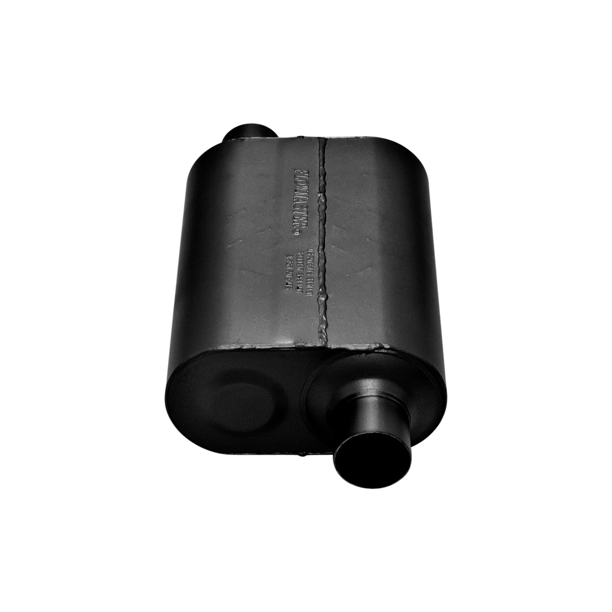 Flowmaster 852548 - Super 40 Series Chambered Muffler Super 40 Stainless Steel 2.50 Offset In 2.50 Offset Out Aggressive Sound Flowmaster 3