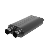Flowmaster 8525554 - 50 Series Hd Chambered Muffler 50 H.D. Stainless Steel 2.50 Dual In 2.50 Dual Out Moderate Sound Flowmaster