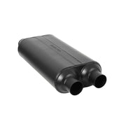 Flowmaster 8525554 - 50 Series Hd Chambered Muffler 50 H.D. Stainless Steel 2.50 Dual In 2.50 Dual Out Moderate Sound Flowmaster