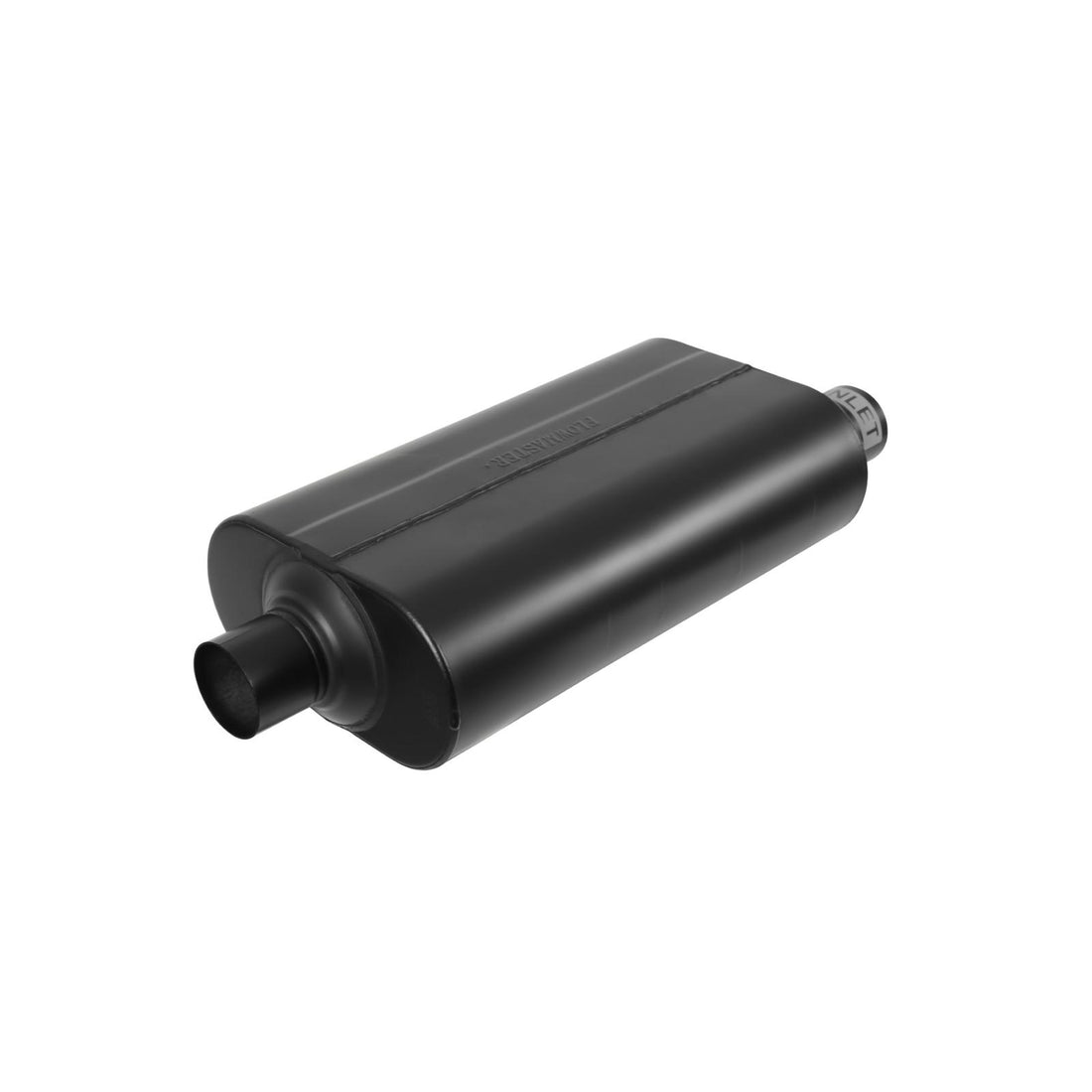 Flowmaster 852556 - Super 50 Series Chambered Muffler Super 50 Stainless Steel 2.50 Offset In 2.50 Center Out Mild Sound Flowmaster 3