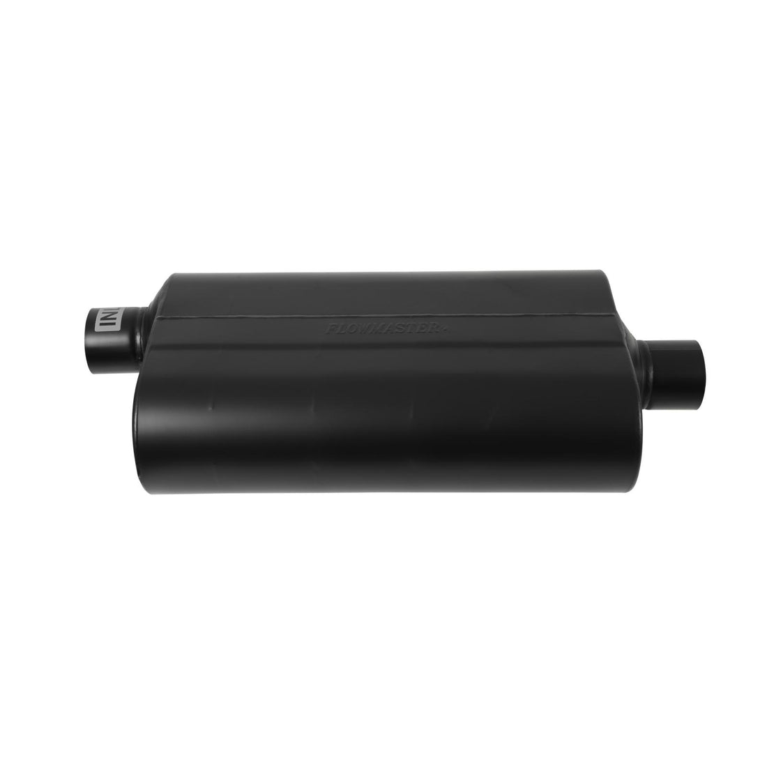 Flowmaster 852556 - Super 50 Series Chambered Muffler Super 50 Stainless Steel 2.50 Offset In 2.50 Center Out Mild Sound Flowmaster 4