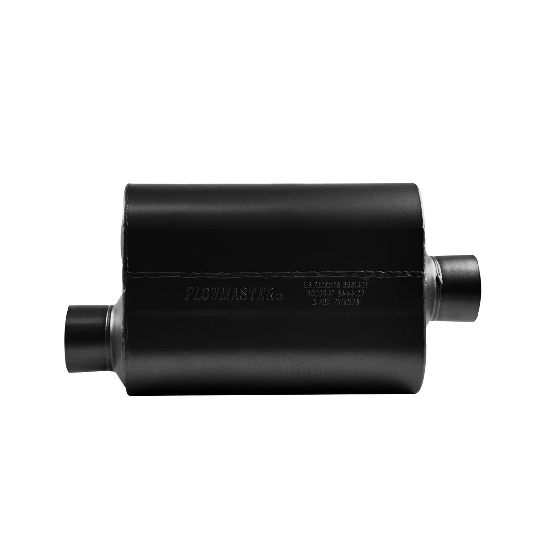 Flowmaster 853046 - Super 40 Series Chambered Muffler Super 40 Stainless Steel 3.00 Offset In 3.00 Center Out Aggressive Sound Flowmaster 2