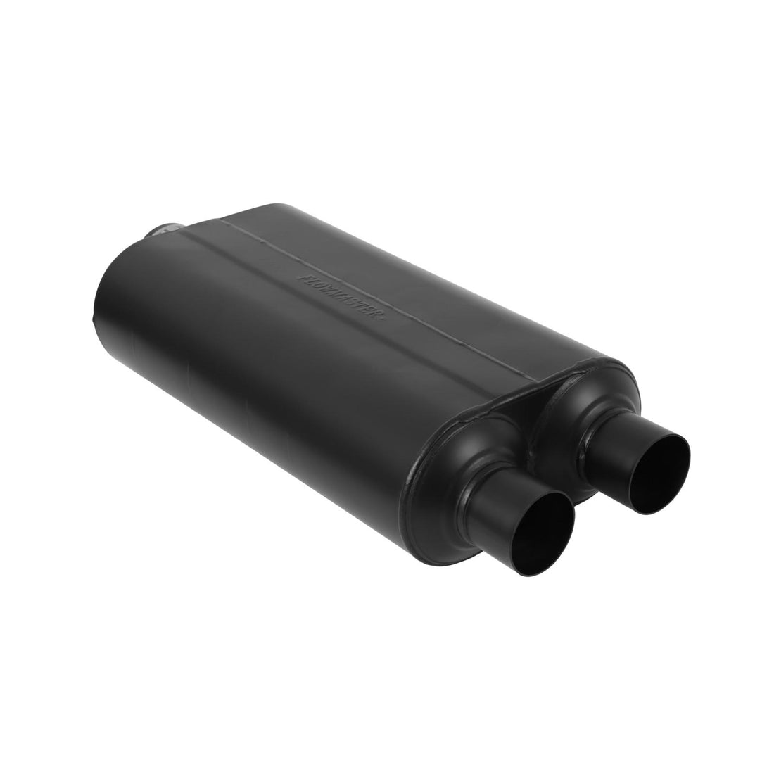 Flowmaster 8530552 - Super 50 Series Chambered Muffler Super 50 Stainless Steel 3.00 Center In 2.50 Dual Out Mild Sound Flowmaster 3