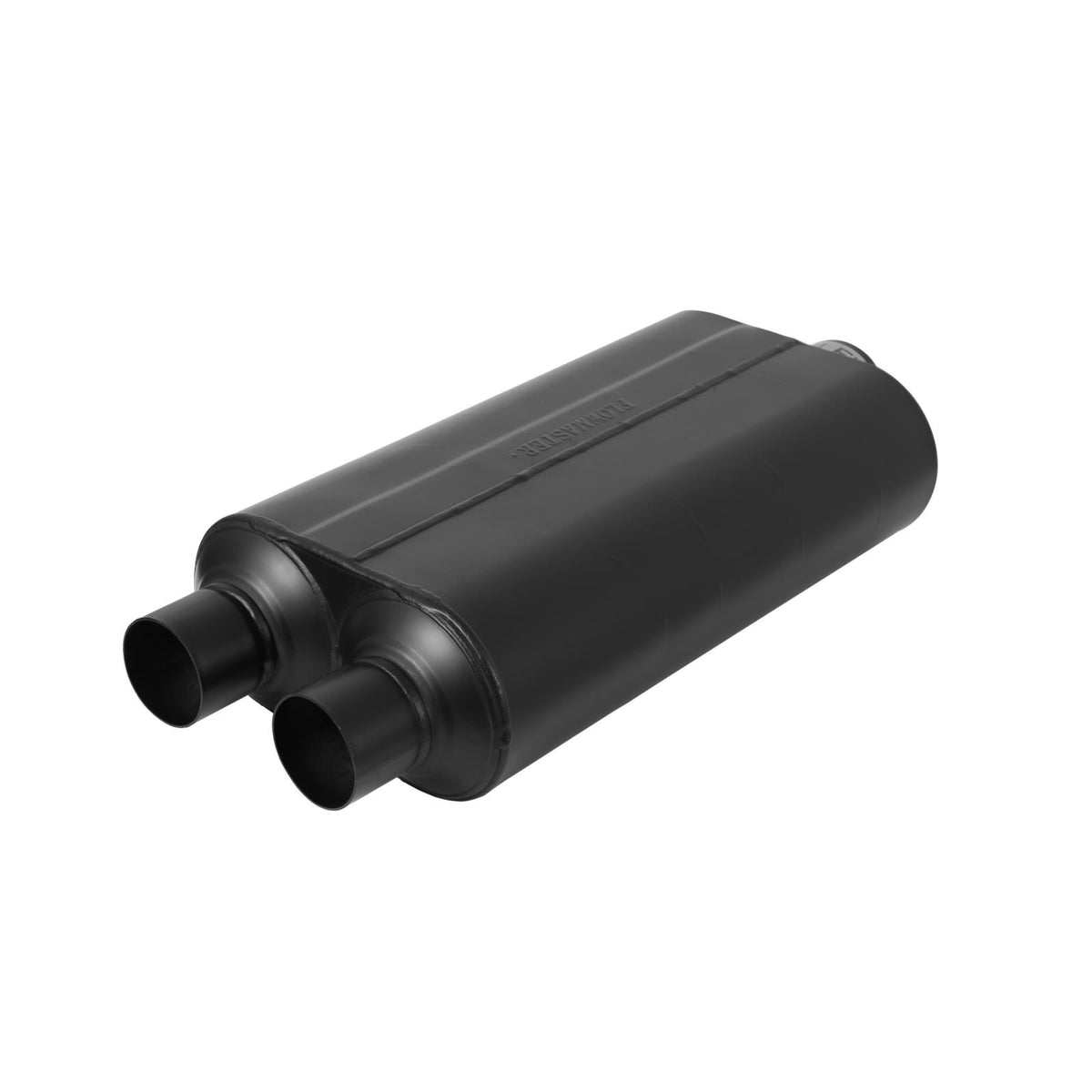Flowmaster 8530552 - Super 50 Series Chambered Muffler Super 50 Stainless Steel 3.00 Center In 2.50 Dual Out Mild Sound Flowmaster 5