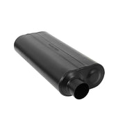 Flowmaster 853072 - 70 Series Chambered Muffler 70 Series Stainless Steel 3.00 Center In 3.00 Offset Out Mild Sound Flowmaster