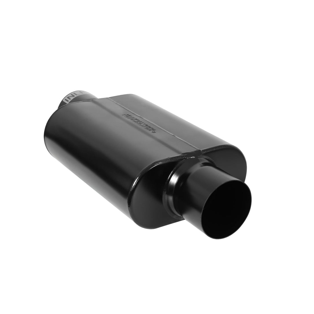 Flowmaster 854040-10 - 40 Series Delta Force Race Muffler Top Ten Race Muffler 409SS 4.00 Center In 4.00 Center Out Aggressive Sound Flowmaster 2