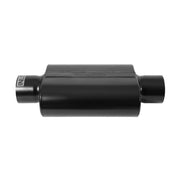Flowmaster 854040-10 - 40 Series Delta Force Race Muffler Top Ten Race Muffler 409SS 4.00 Center In 4.00 Center Out Aggressive Sound Flowmaster 4