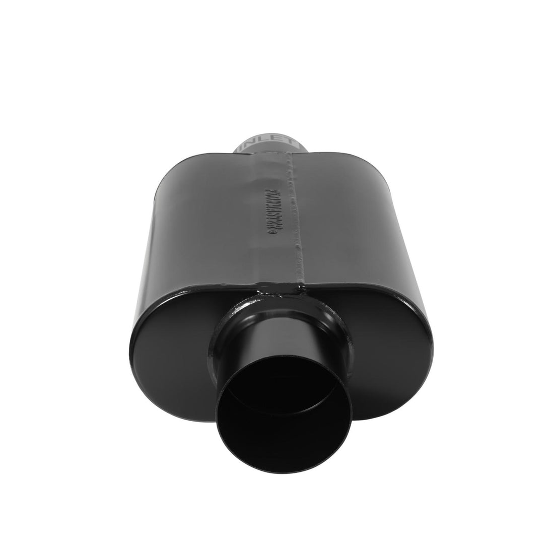 Flowmaster 854040-10 - 40 Series Delta Force Race Muffler Top Ten Race Muffler 409SS 4.00 Center In 4.00 Center Out Aggressive Sound Flowmaster 5