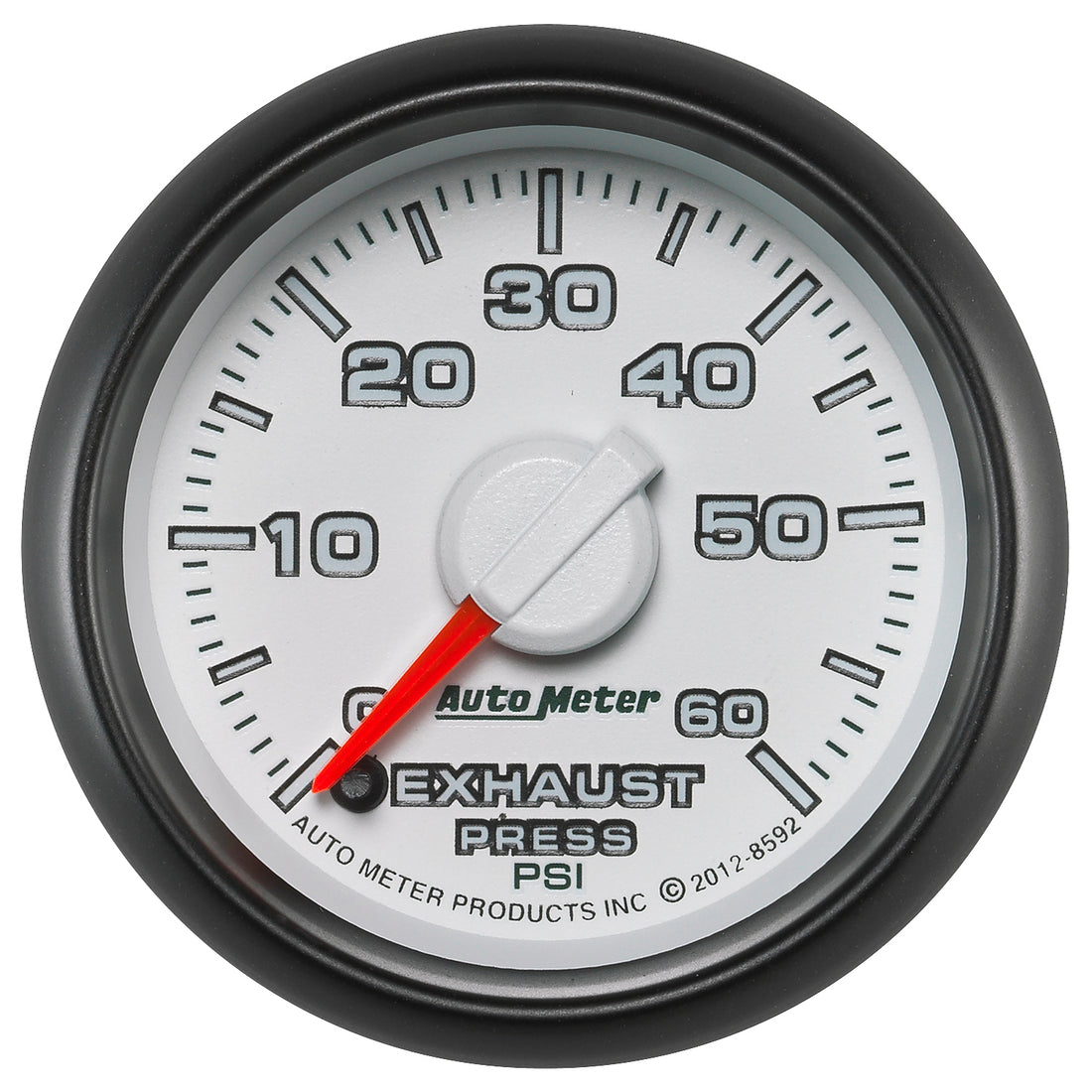 AutoMeter 8592 - GAUGE, EXHAUST PRESS., 2 1/16", 60PSI, STEPPER MOTOR, RAM GEN 3 FACTORY MATCH 3