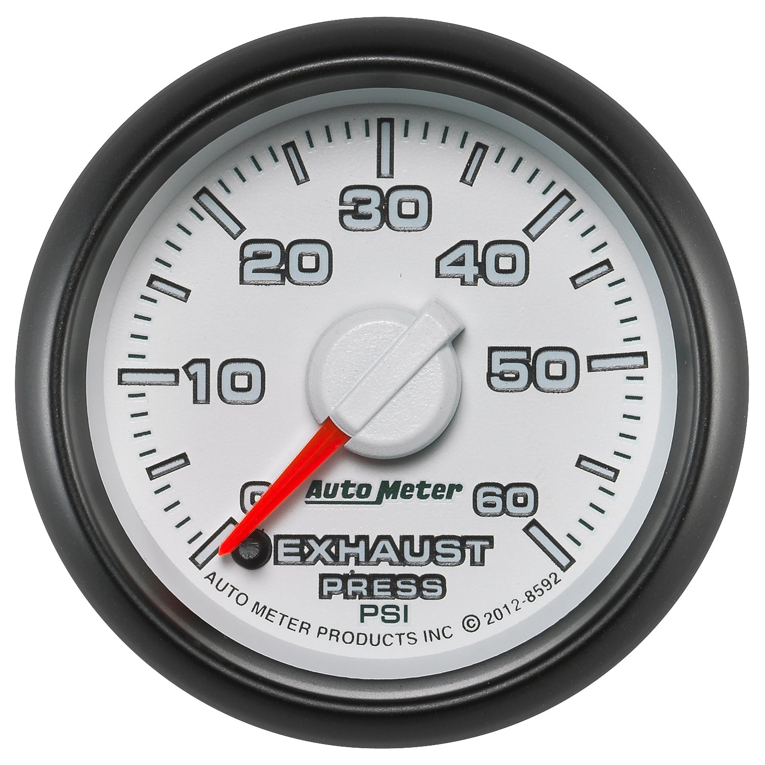 AutoMeter 8592 - GAUGE, EXHAUST PRESS., 2 1/16", 60PSI, STEPPER MOTOR, RAM GEN 3 FACTORY MATCH 3