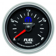 AutoMeter 880013 - GAUGE, FUEL LEVEL, 2 1/16", 0-280O PROGRAMMABLE, BLACK, MOPAR 4