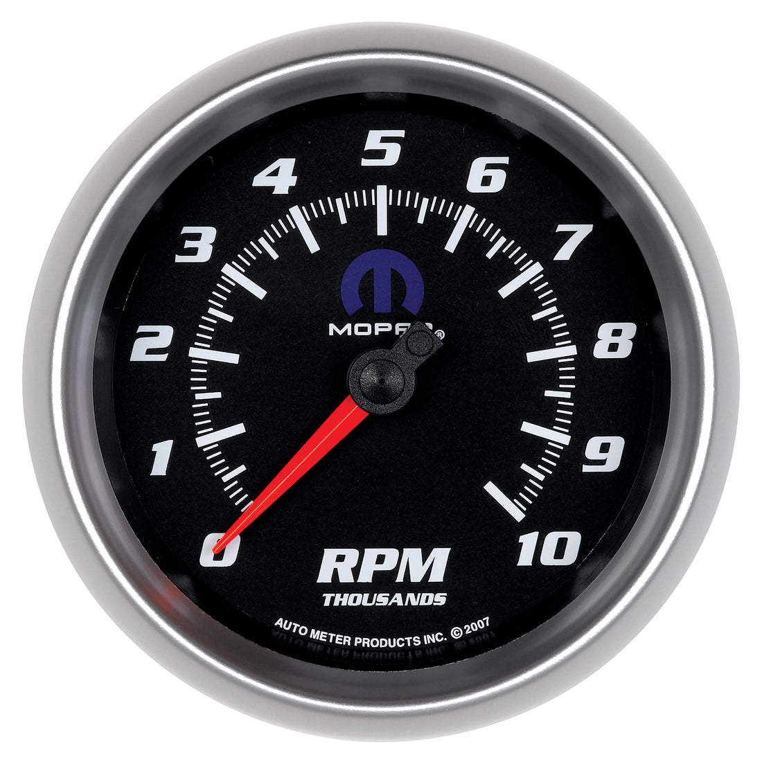AutoMeter 880024 - GAUGE, TACHOMETER, 3 3/8", 10K RPM, IN-DASH, BLACK, MOPAR 3