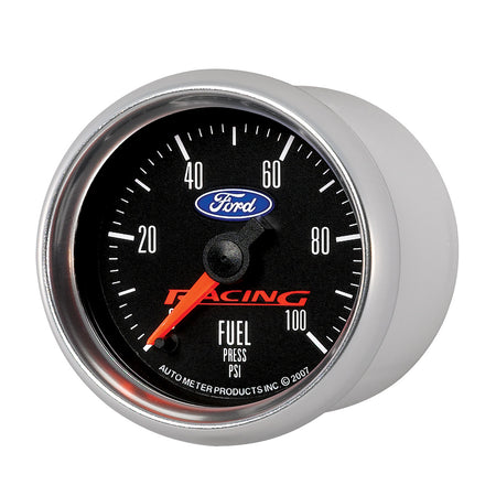 AutoMeter 880080 - GAUGE, FUEL PRESS, 2 1/16", 100PSI, DIGITAL STEPPER MOTOR, FORD RACING 5