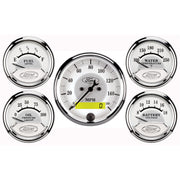 AutoMeter 880087 - GAUGE KIT, 5 PC., 3 1/8" & 2 1/16", ELEC. SPEEDOMETER, FORD MASTERPIECE 3