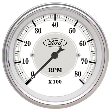 AutoMeter 880088 - GAUGE, TACHOMETER, 3 1/8", 8K RPM, IN-DASH, FORD MASTERPIECE 3
