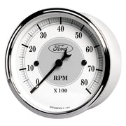 AutoMeter 880088 - GAUGE, TACHOMETER, 3 1/8", 8K RPM, IN-DASH, FORD MASTERPIECE 4