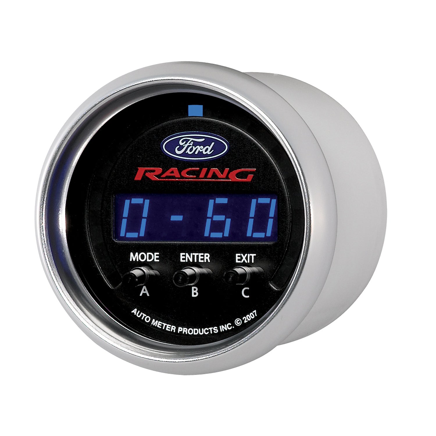 AutoMeter 880089 - GAUGE, PERF METER, 2 1/16", 1/4 MILE/HP/0-60/60-0/G FORCES, DIGITAL, FORD RACING 4