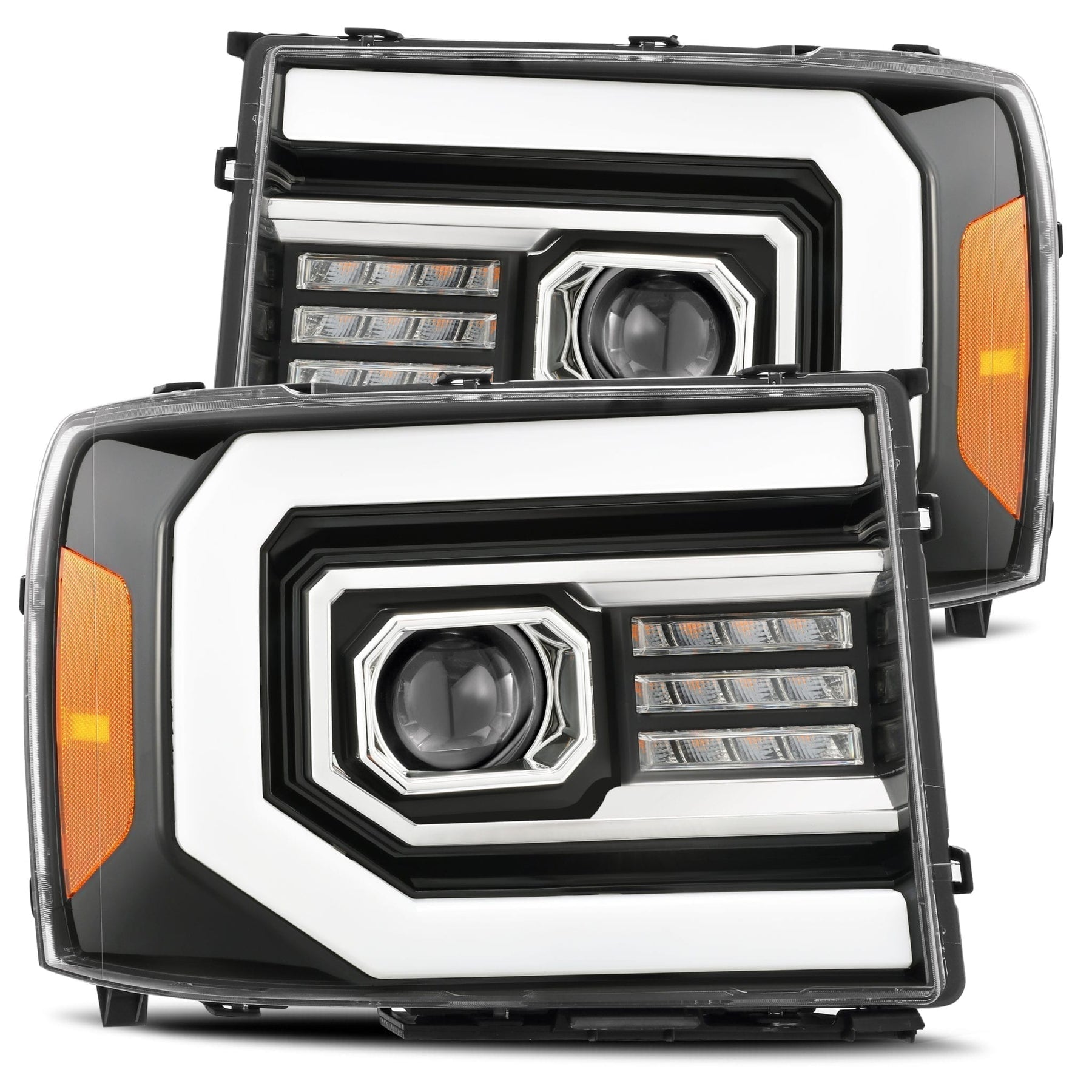 AlphaRex 880097 - LED Projector Headlights in Jet Black 2