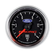 AutoMeter 880107 - GAUGE, FUEL PRESS, 2 1/16", 15PSI, DIGITAL STEPPER MOTOR, FORD RACING 3