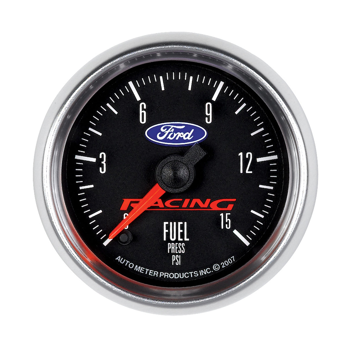 AutoMeter 880107 - GAUGE, FUEL PRESS, 2 1/16", 15PSI, DIGITAL STEPPER MOTOR, FORD RACING 3
