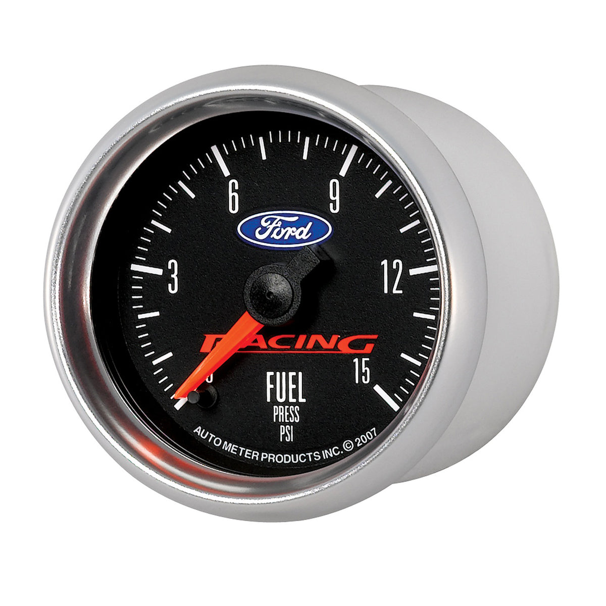 AutoMeter 880107 - GAUGE, FUEL PRESS, 2 1/16", 15PSI, DIGITAL STEPPER MOTOR, FORD RACING 5