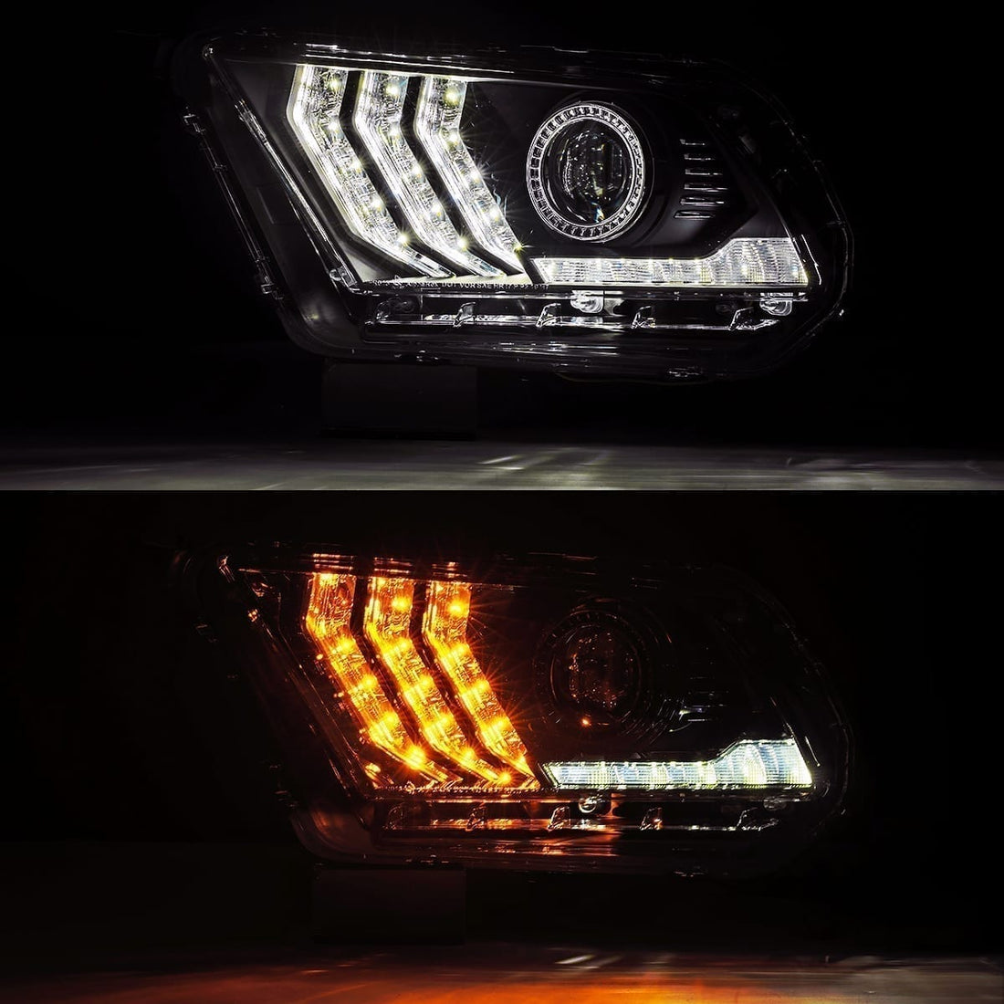 AlphaRex 880115 - LED Projector Headlights in Black 4