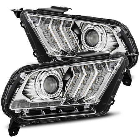 AlphaRex 880117 - LED Projector Headlights in Chrome 3
