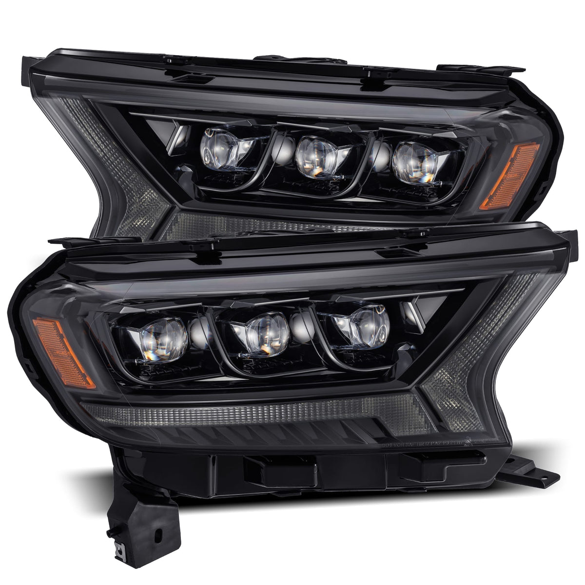 AlphaRex 880123 - LED Projector Headlights in Alpha-Black 2