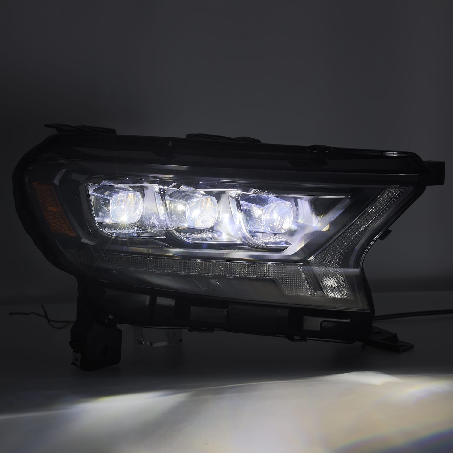 AlphaRex 880123 - LED Projector Headlights in Alpha-Black 5
