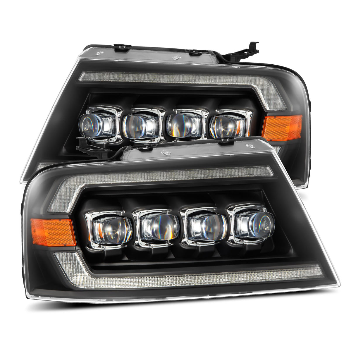 AlphaRex 880128 - LED Projector Headlights in Black 2