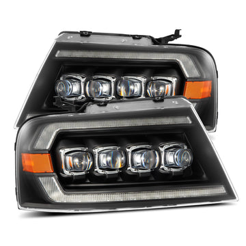 AlphaRex 880128 - LED Projector Headlights in Black 2