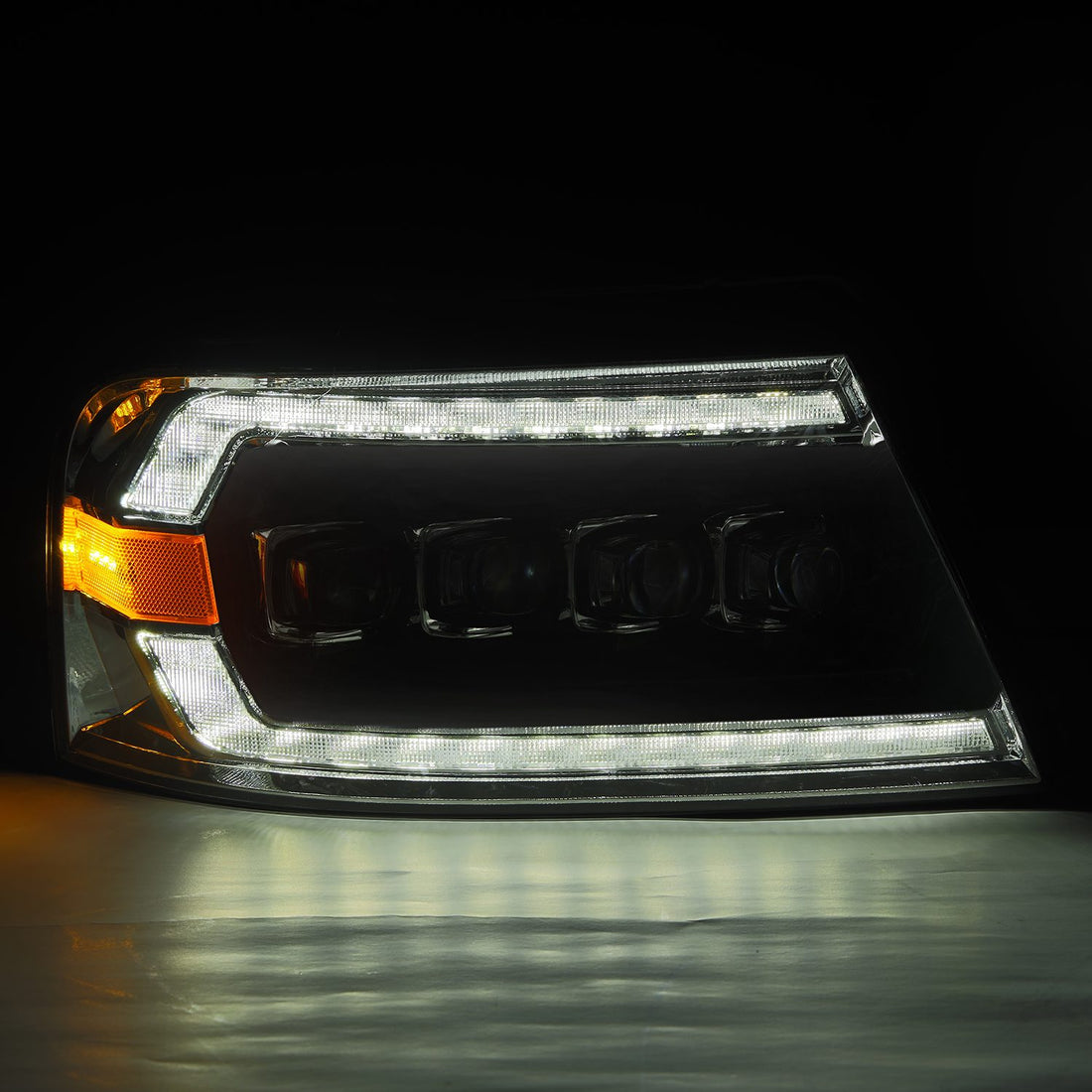 AlphaRex 880128 - LED Projector Headlights in Black 4