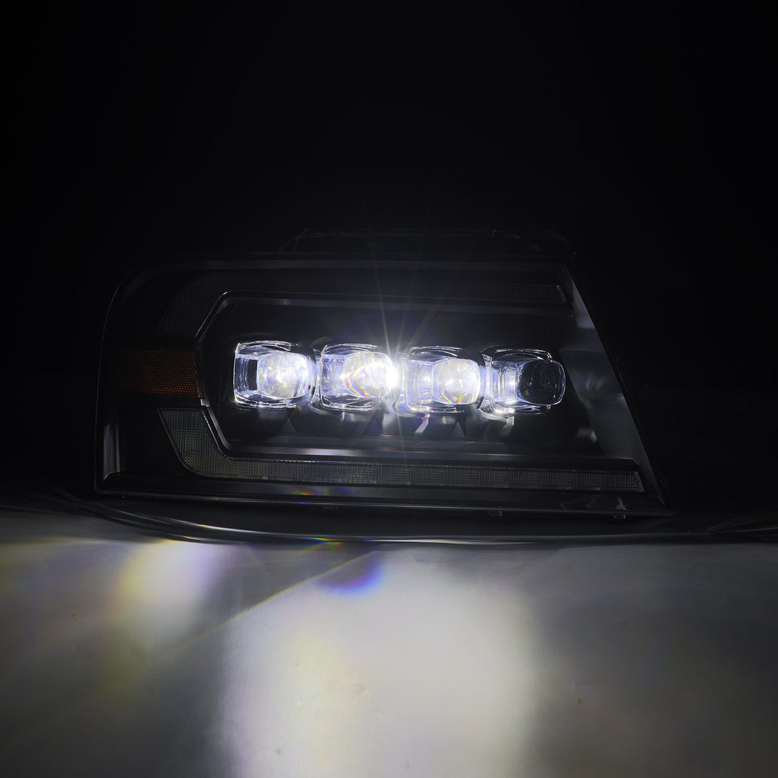 AlphaRex 880128 - LED Projector Headlights in Black