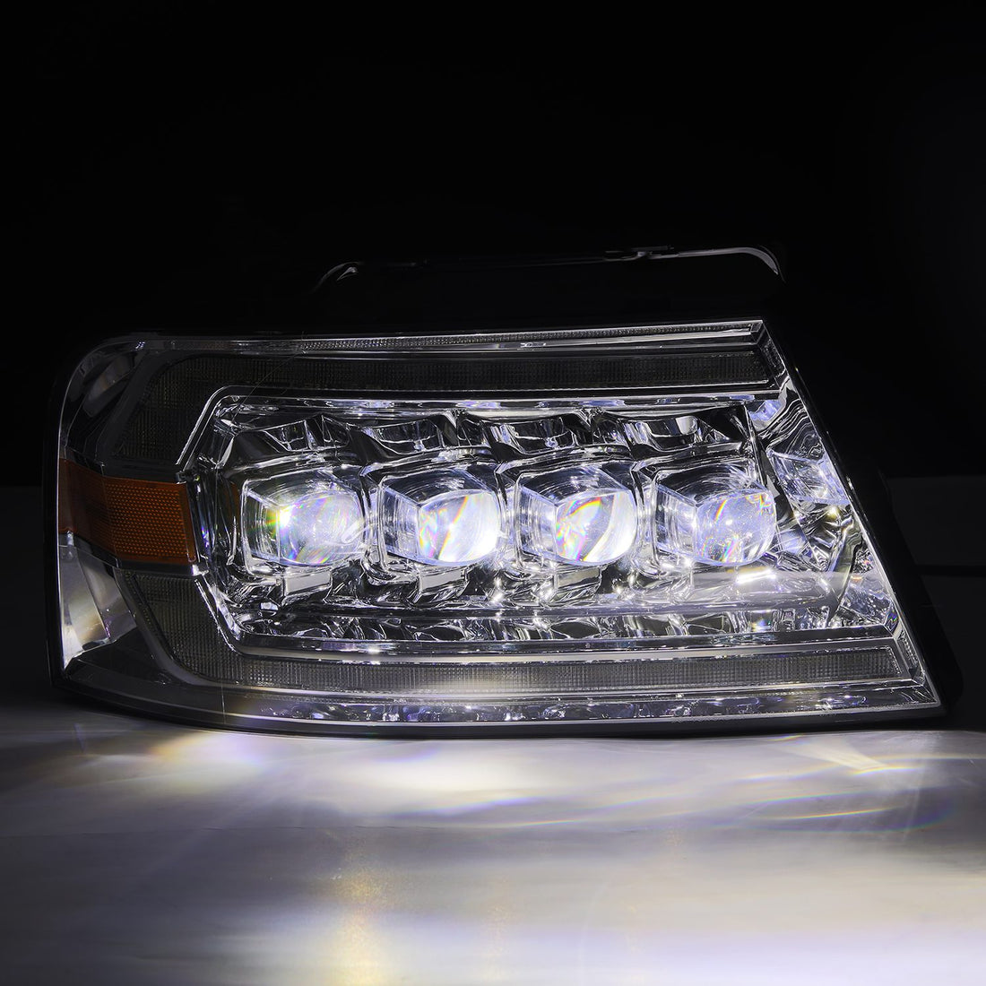 AlphaRex 880129 - LED Projector Headlights in Chrome