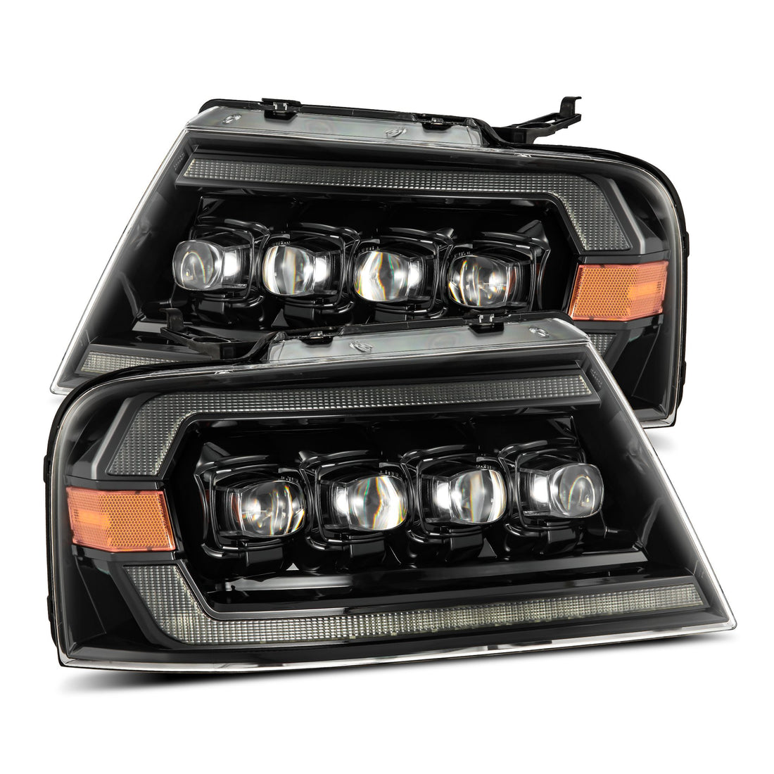 AlphaRex 880130 - LED Projector Headlights in Alpha-Black 2