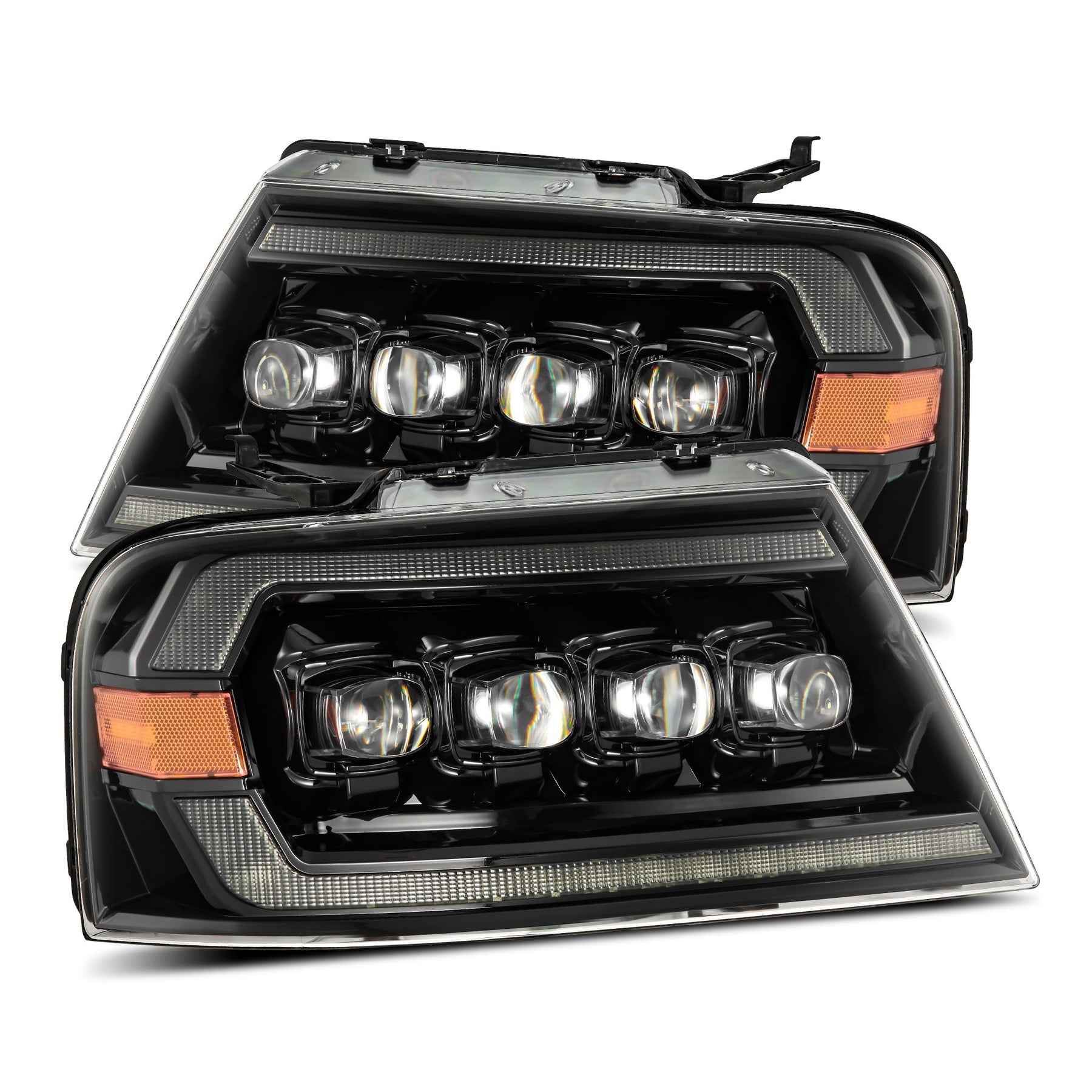 AlphaRex 880130 - LED Projector Headlights in Alpha-Black 2