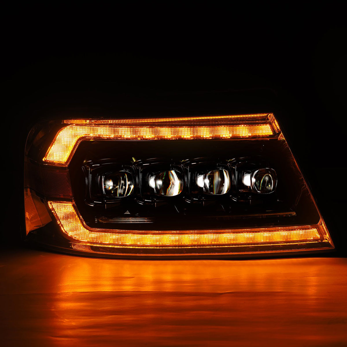 AlphaRex 880130 - LED Projector Headlights in Alpha-Black 4