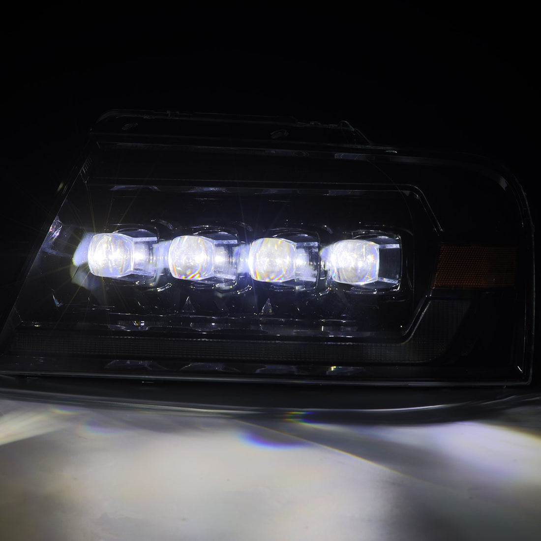 AlphaRex 880130 - LED Projector Headlights in Alpha-Black 5