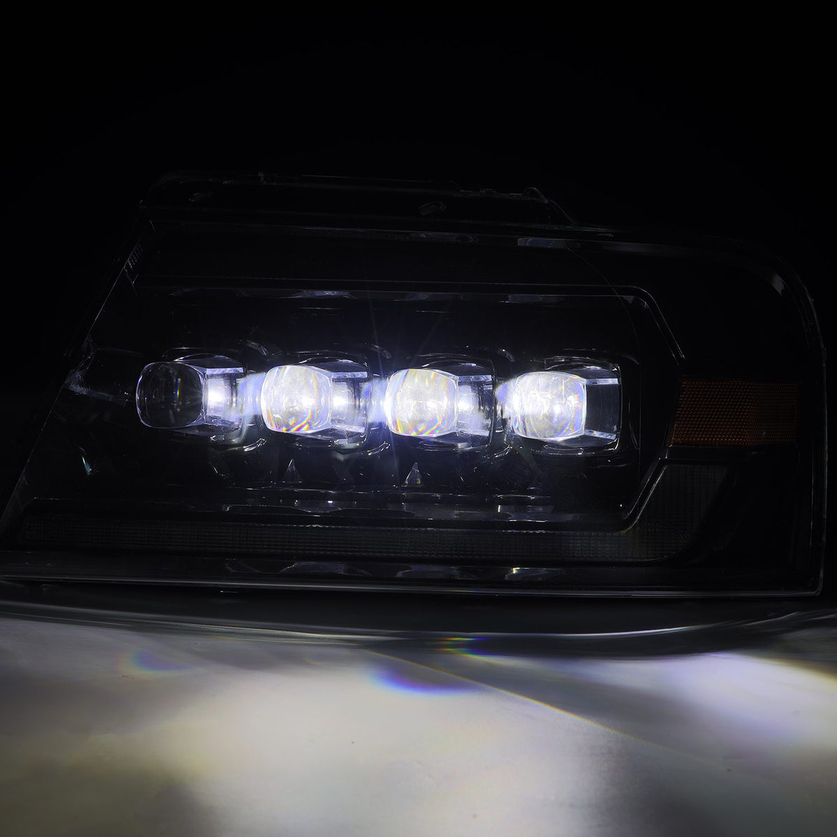 AlphaRex 880130 - LED Projector Headlights in Alpha-Black