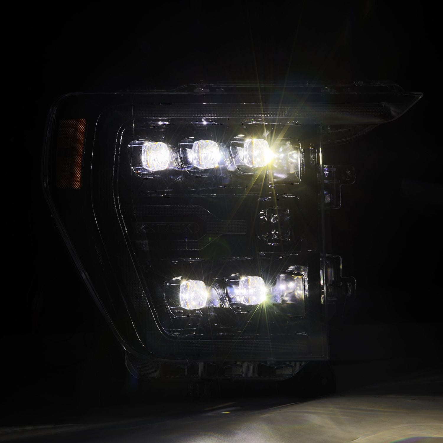 AlphaRex 880138 - LED Projector Headlights in Alpha-Black