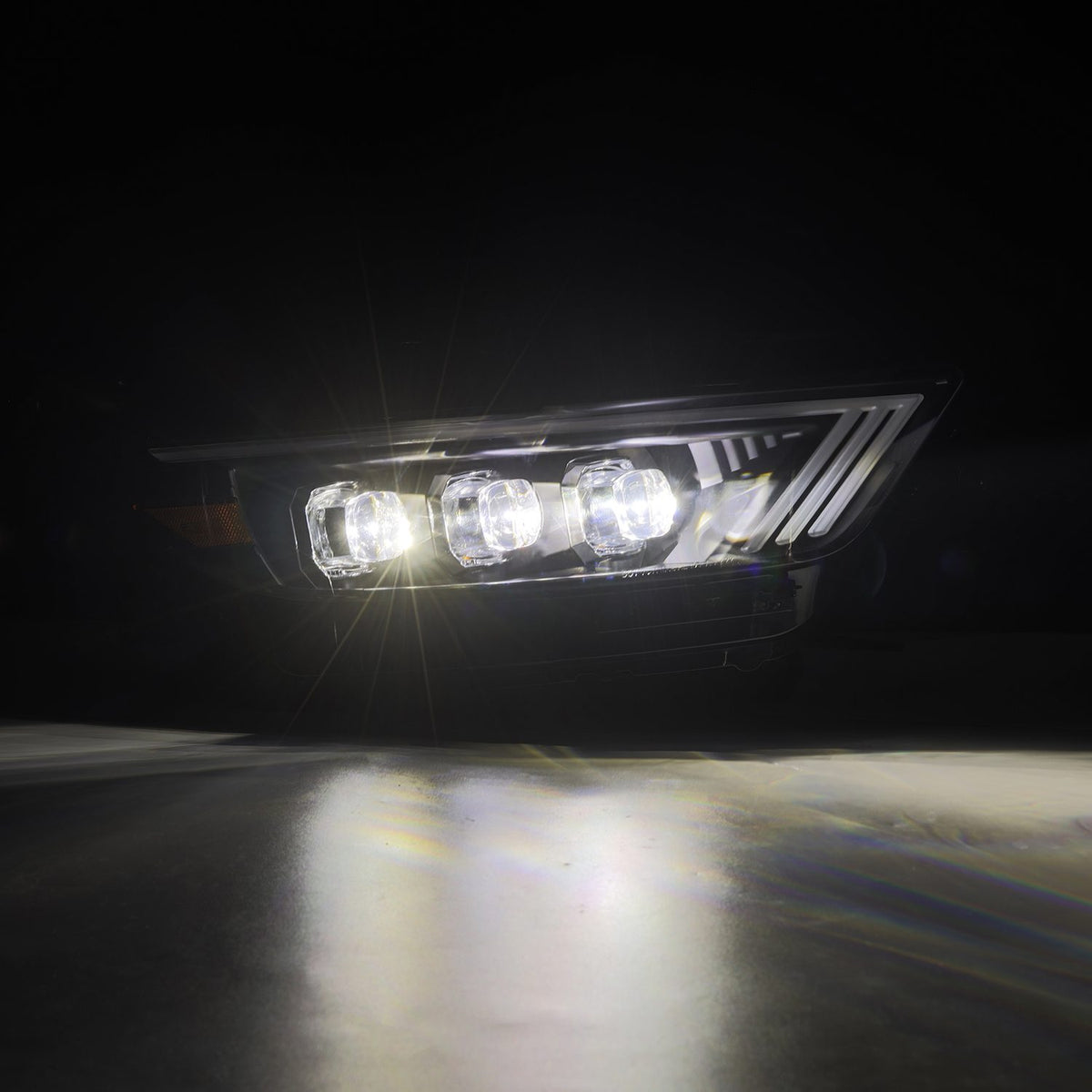 AlphaRex 880144 - LED Projector Headlights in Black 7