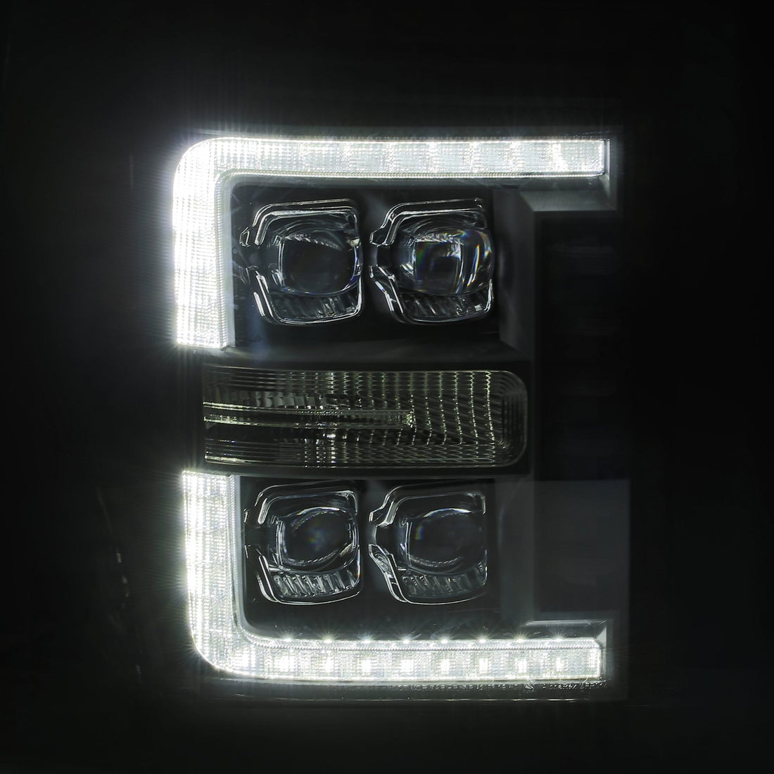 AlphaRex 880147 - LED Projector Headlights in Alpha- Black 4